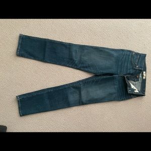 Madewell slim straight denim